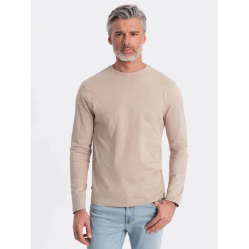 Image 1 of Ombre Clothing Бежова мъжка основна тениска Ombre Clothing Ombre Clothing | Bezhov | МЪЖЕ | S