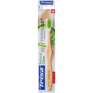 Trisa Четка за зъби TRISA Natural Clean Young soft (1162)
