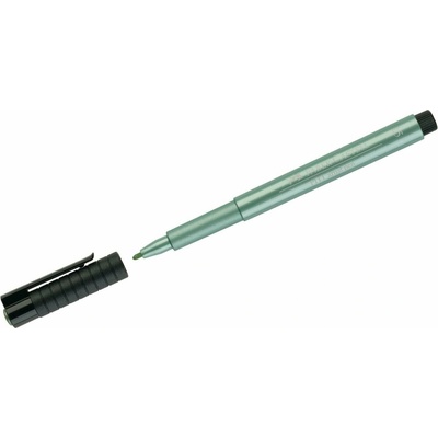 Faber-Castell 167394 Pitt Artist Pen Metallic zelený