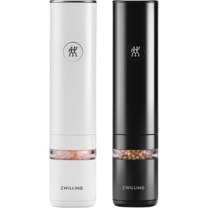  ZWILLING ZWILLING Enfinigy Комплект мелнички за сол и пипер, черен, бял (53103-702-0)