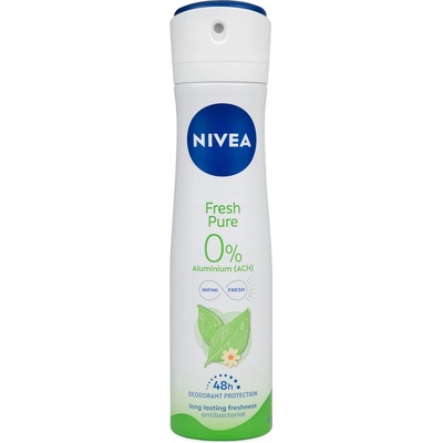 Nivea Fresh Pure 0% Aluminium deospray 150 ml