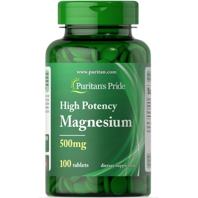Puritan's Pride High Potency Magnesium 500 mg [100 Таблетки]