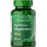 Puritan's Pride High Potency Magnesium 500 mg [100 Таблетки]