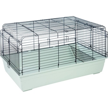 Flamingo Windscreen Cleaner Deluxe - Здрава метална клетка за големи зайци, 100 X 57 X 54 см