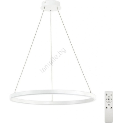 Top Light - LED Димируем пендел LED/30W/230V бял + дистанционно управление (TP1731)