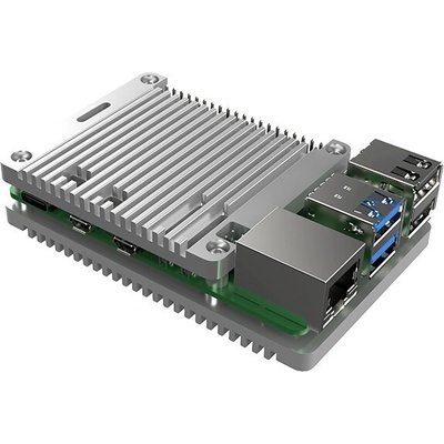 EDATEC Hliníkové puzdro s pasívnym chladičom pre Raspberry Pi 5 ED-PiCase-OS