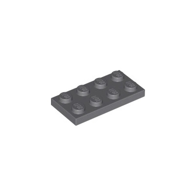 Lego 3020 Dark Bluish Gray Plate 2 x 4