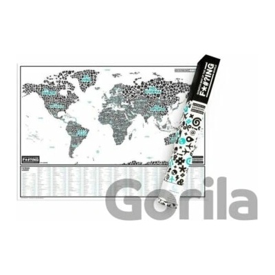 Stírací mapa světa F*#?ING World