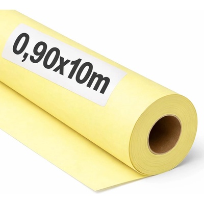 OFITURIA Kraft Paper Yellow Pastel - Roll 0.90 × 10 m - 6 Rolls - Wrapping Paper and Packaging Paper - Craft Paper for DIY, Decoration and Sewing Patterns - Tear-Resistant and Easy to Cut - COM620-parent2