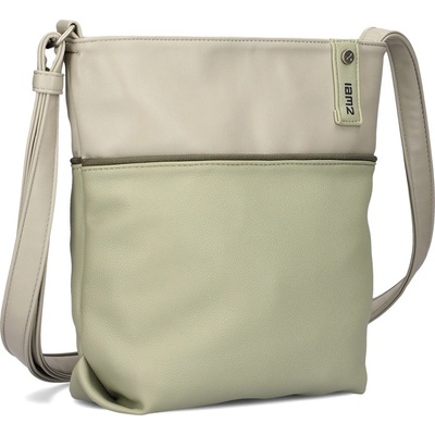 Zwei kabelka crossbody Jana J10 JAD Jade světle zelená