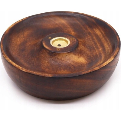 Podložka pod vonné tyčinky AWGifts dřevo 4 x 13 cm