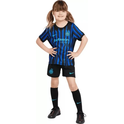 Nike Chlapčenský futbalový set oblečenia -INTER LK NK DF KIT STAD HM Modrá