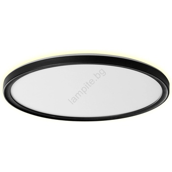 PREZENT 27317 -LED Таванно осветително тяло за баня CORDIA LED/30W/230V IP54 Ø 50 cm черно (27317)