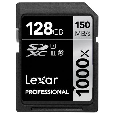 Lexar SDXC 128GB UHS-II LSD128CRBEU1000