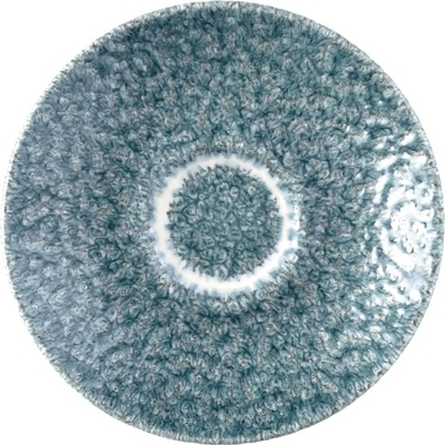 CHURCHILL Raku Topaz Blue Espresso podšálok 118 mm 12 ks