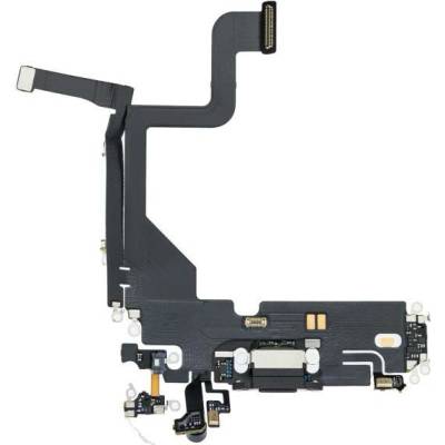AppleKing nabíjecí a audio flex konektor pro iPhone 13 Pro - černý
