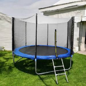 Ucamp БАТУТ ТРАМПЛИН Ф244x205cm С ВЪНШНА МРЕЖА ucamp hd-8527 (8939973099150)