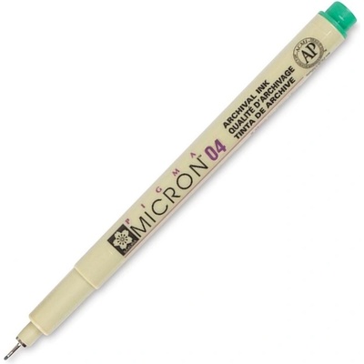 Technický liner SAKURA Pigma Micron 04 zelený 0,4 mm