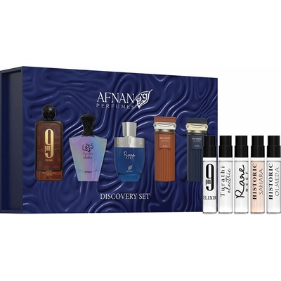 Afnan Novelty Collection 9 PM Elixir parfémový extrakt 2 ml + EDP 2 ml + parfémový extrakt 2 ml + parfémový extrakt 2 ml