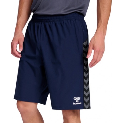 Hummel HMLAUTHENTIC WOVEN SHORTS modrá