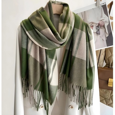 HARAHU Шал ME-33767 - Зеленa 2 KP33767 (ME-33767)