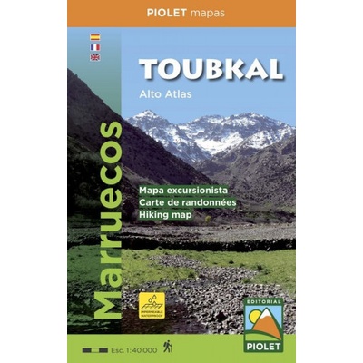 Toubkal. Alto Atlas. Marruecos. Escala 1:40.000