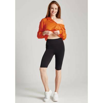 GATTA Dámske legíny Leggings-Mirella-shorts black