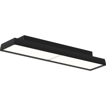 Louis Poulsen Таванна лампа Slim Box Surface LED 3000K с микропризматичен дифузер Bluetooth управление за осветлението черна (5742588429)