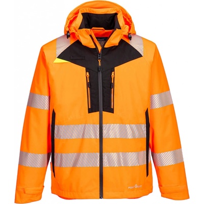 Portwest DX462 DX4 Hi Vis reflexná nepremokavá bunda oranžová