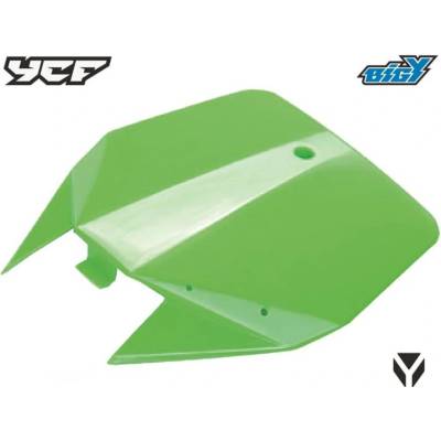 Přední tabulka pro modely BIGY pitbike YCF Barva: Zelená