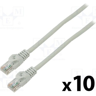 Lanberg PCU6-20CC-0200-S Patch U/UTP Kat. 6 RJ45 vidlice z obou stran lanko CCA