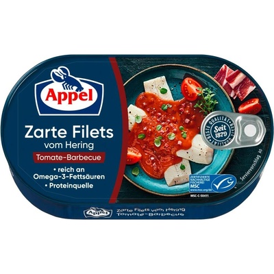 Appel sleďové filety v Barbecue a tomátové omáčce 200 g