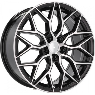 Racing Line H4101 8.5x19 5x114.3 ET40 polished black