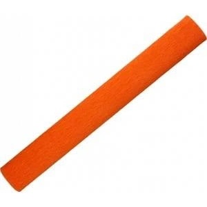 Interdruk Crepina premium 106c orange 200x50cm INTERPRINT price for 1pc