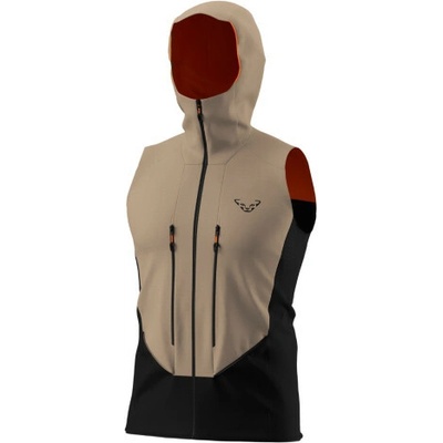 Dynafit Blacklight Softshell Vest svetlo hnedá