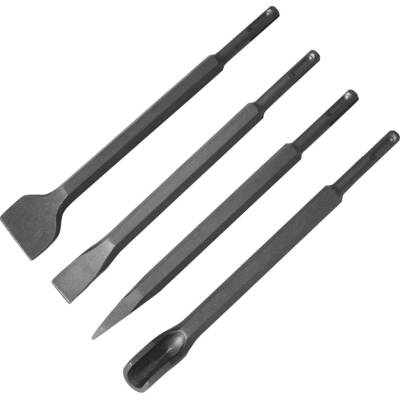 EXTOL CRAFT sekáče SDS PLUS, sada 4ks, 250mm EXT23945