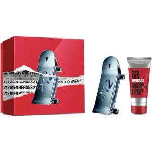 Carolina Herrera 212 Heroes комплект за мъже EDT 90 ml + душ гел 100 ml