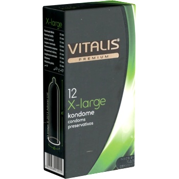 ostatní Vitalis Premium Single: X-Large, 12 condoms