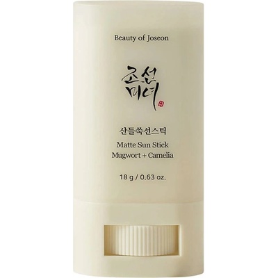 Beauty of Joseon Matte Sun Stick Mugwort + Camelia SPF 50+ 18 g