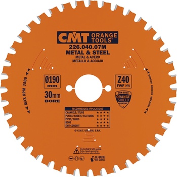 CMT Industrial Pílový kotúč na železo - D216x2,2 d30 Z48 HM C22604709M