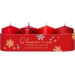 Bartek Candles Свещи Bartek бляскави 50x70 червен микс 420 г