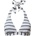 Craghoppers NosiLife Marina bikini top - Blue (Blue Navy Stripe)