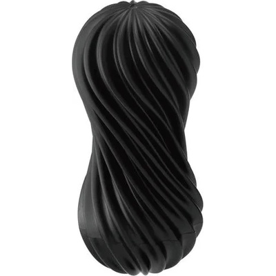 Мастурбатор, копринена мекота - Tenga Flex Silky Black (TENGA00143)