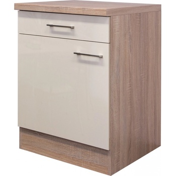 Flex-Well Orlando spodná, zásuvky + dvierka, 60 x 86 x 57,1 cm