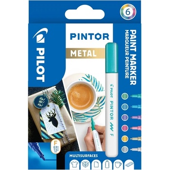Pilot Писец Pilot Marker Pintor Fine Metal Mix 1, 0ass (6) (S06/0517443)