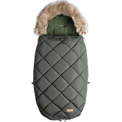 Beztroska s kožešinou 110 cm olivový