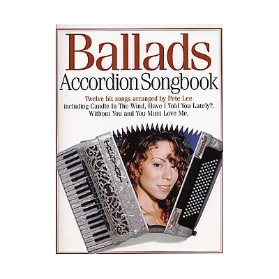 Accordion Songbook Ballads noty na akordeón
