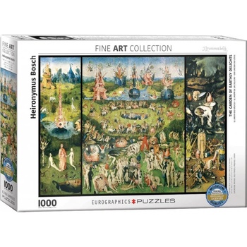 Image 1 of EUROGRAPHICS - Puzzle Bosch: The Garden of Earthly Delights - 1 000 piese