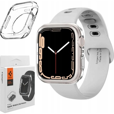 Spigen kryt Liquid Crystal pre Apple Watch 4/5/6/7/SE 44/45mm Crystal Clear ACS04196
