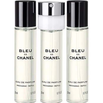 Chanel Bleu De Chanel toaletná voda pánska náplň 3 x 20 ml